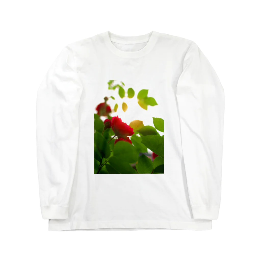 hiroki-naraのバラ　薔薇　rose DATA_P_117 Long Sleeve T-Shirt