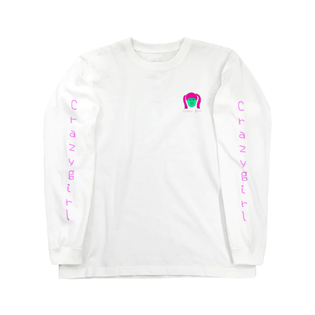 k.chubbyのcrazygirlロンT Long Sleeve T-Shirt