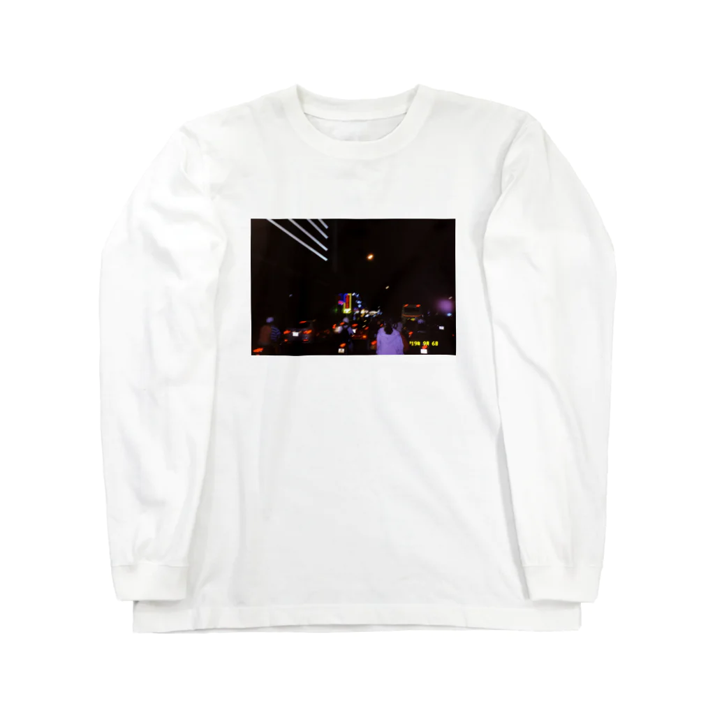 pingpong のベトナムの夜 ロングTシャツ Long Sleeve T-Shirt