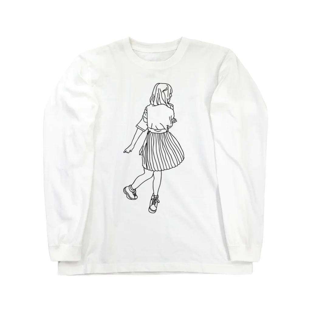 i m s o r r y .のg i r l ロングスリーブTシャツ