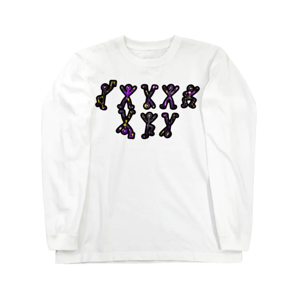 wifolの【Jeden Tag】Futuristic character Long Sleeve T-Shirt