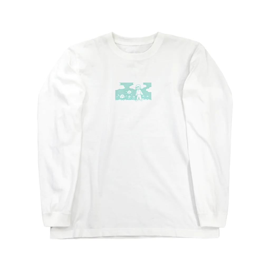 shiro40のおむすび(みどり) Long Sleeve T-Shirt