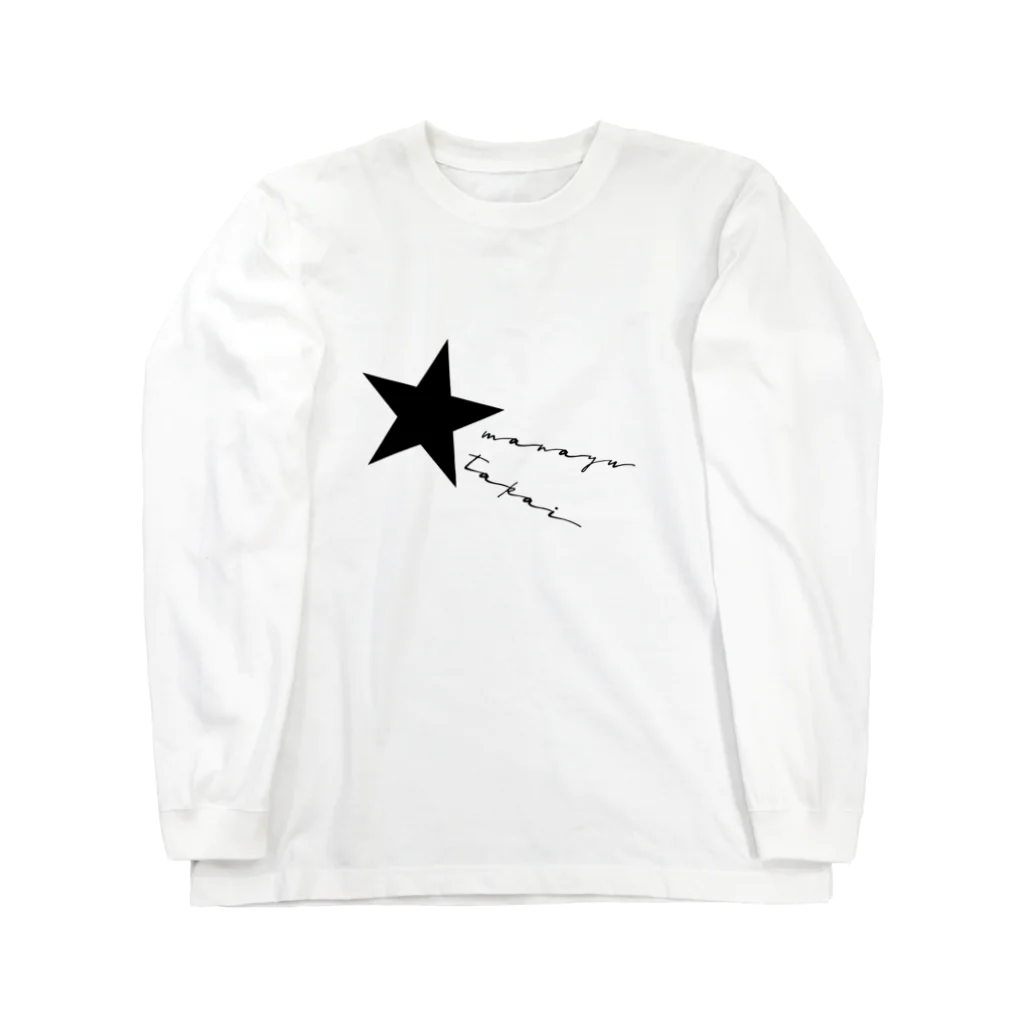 高井麻奈由Official shopのshooting star ロングスリーブTシャツ