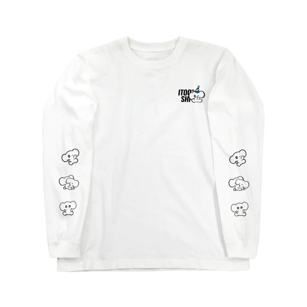 ITOOKASHIのシンプルデザイン Long Sleeve T-Shirt