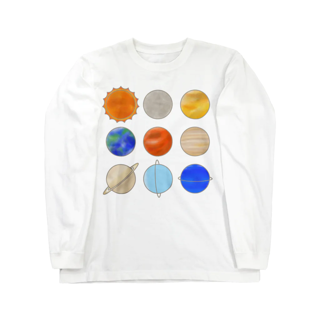 mioのPlanets ロングスリーブTシャツ