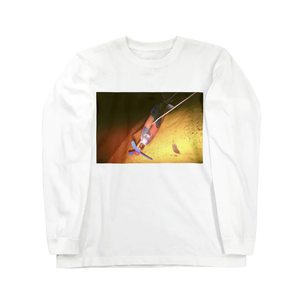 渋谷のスーパームーン Long Sleeve T-Shirt