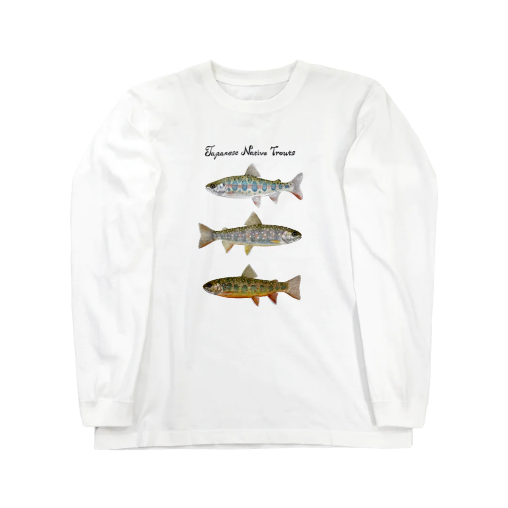 Ne56のJapanese Native Trouts ロングスリーブTシャツ