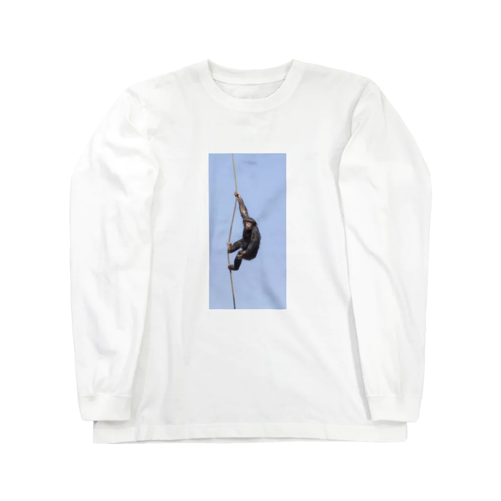 funcallmarketのお猿さんこんにちはT Long Sleeve T-Shirt