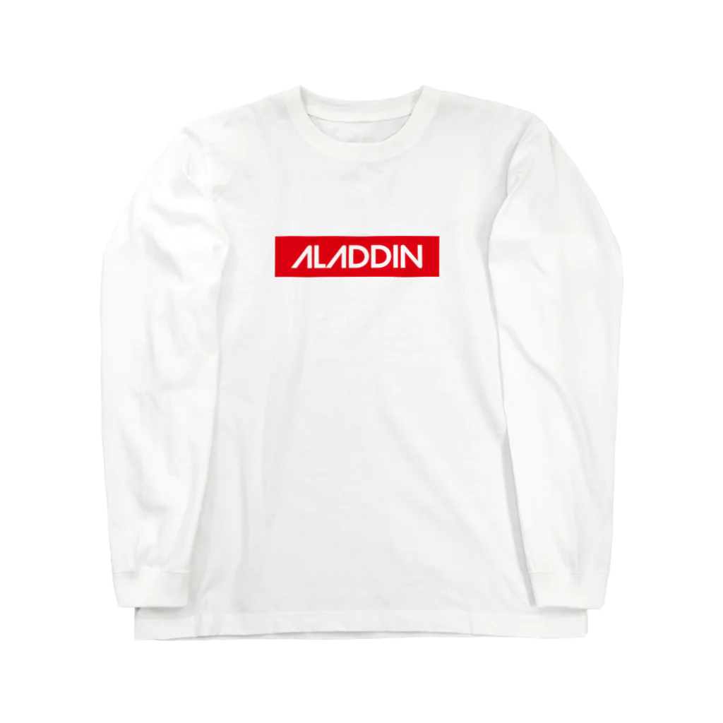 ALADDINのALADDIN LOGO RED - ロングスリーブTシャツ