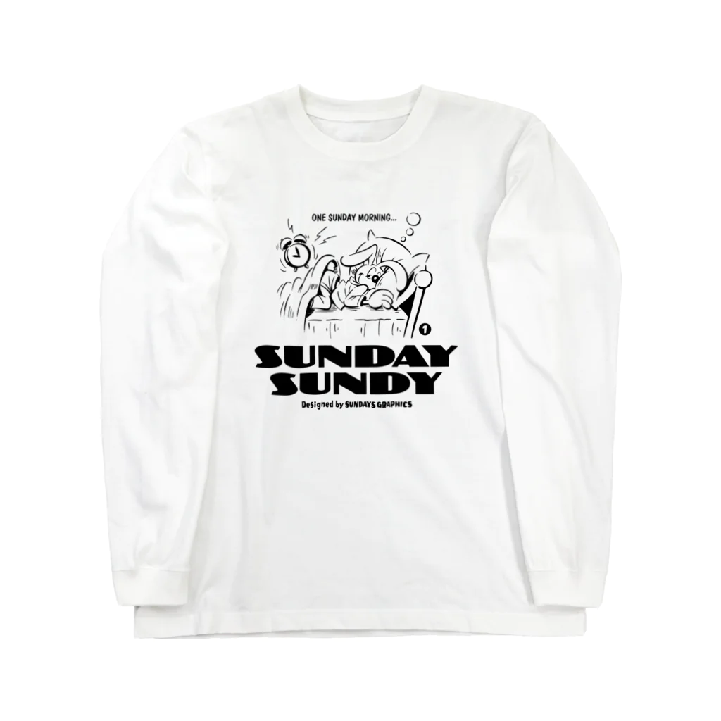 SUNDAYS GRAPHICSのSUNDAY SUNDY No.1 ロングスリーブTシャツ