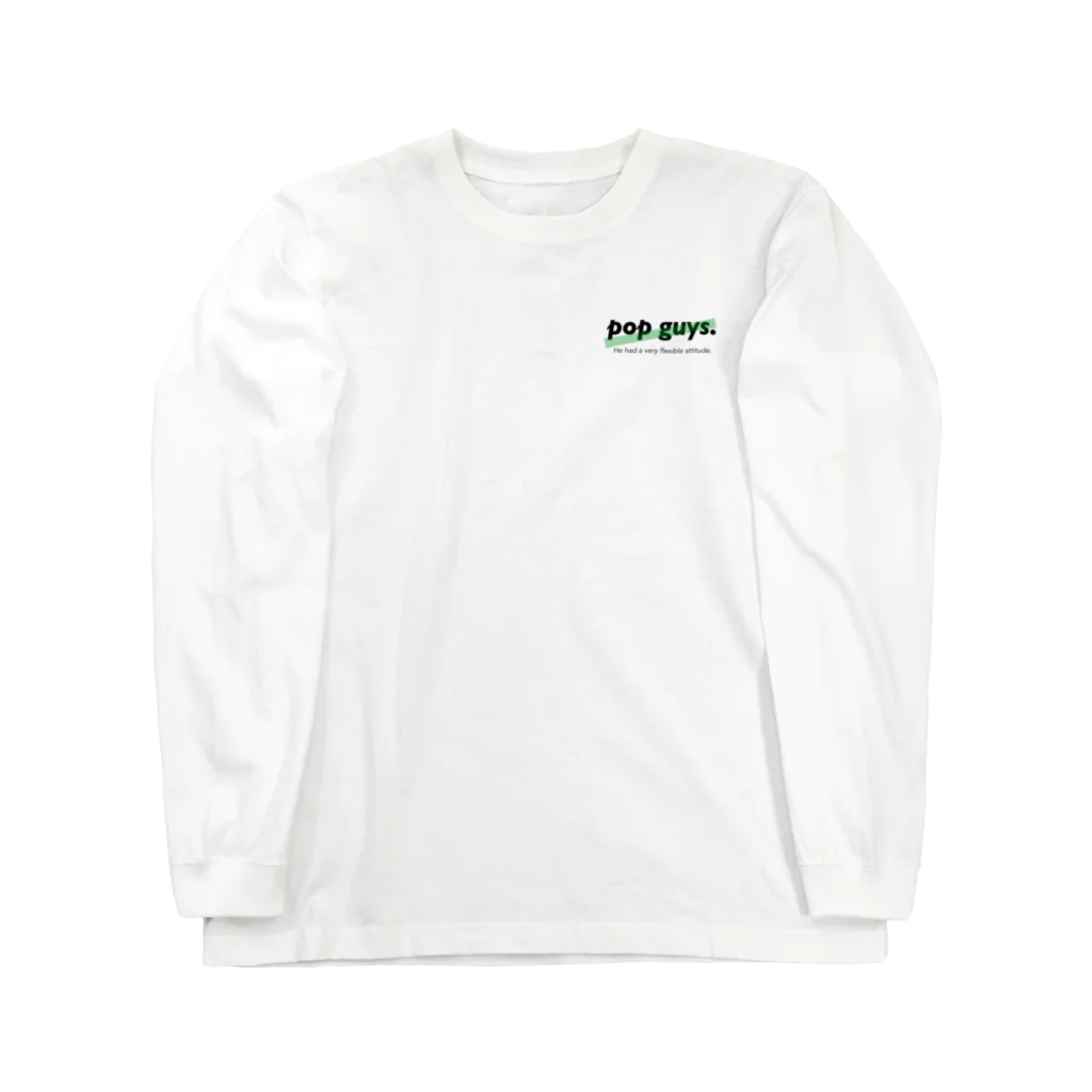 pop guysのpop guys Long Sleeve T-Shirt