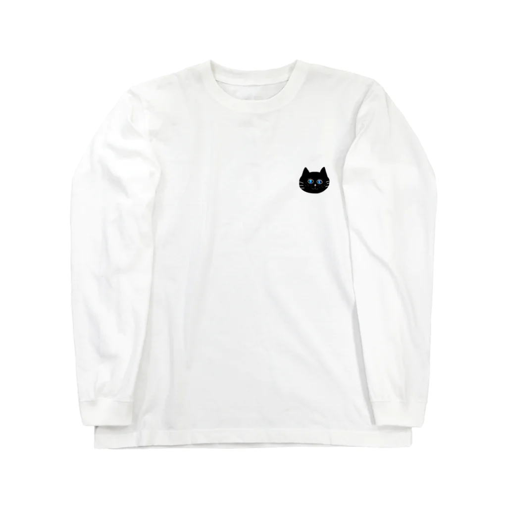 yoshiharaのキラキラ黒猫ちゃん Long Sleeve T-Shirt