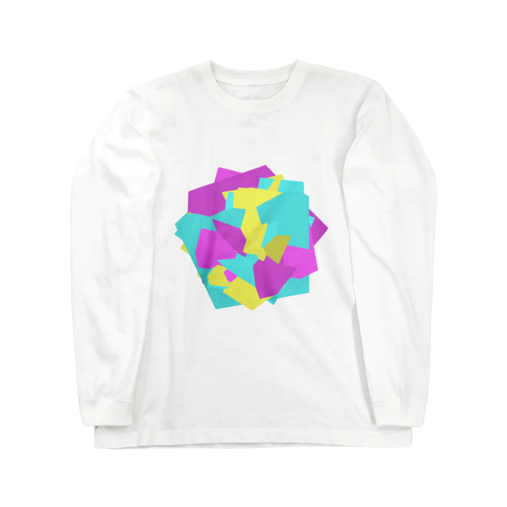 レオナのCubes ロングスリーブTシャツ