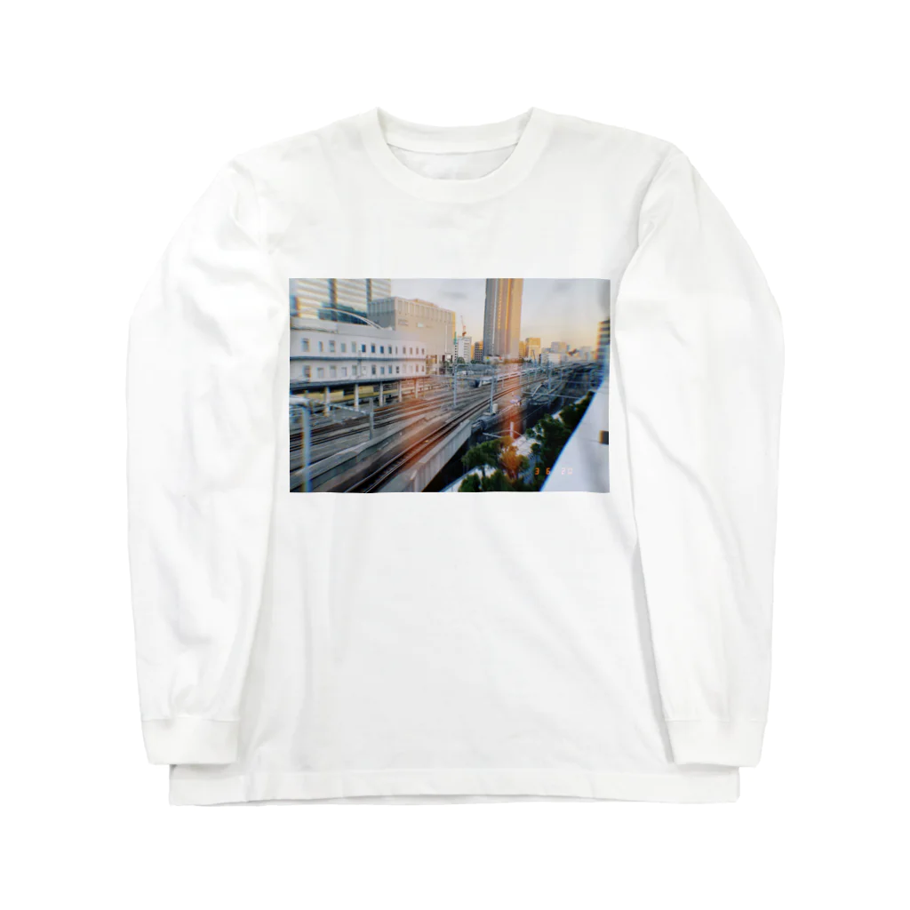 nemutaiのcamera ロングスリーブTシャツ