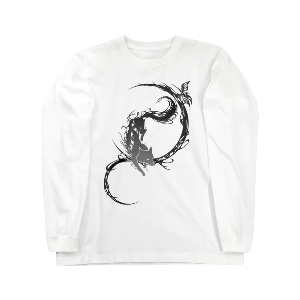 IBI-MATTER-の堕天狼 Long Sleeve T-Shirt