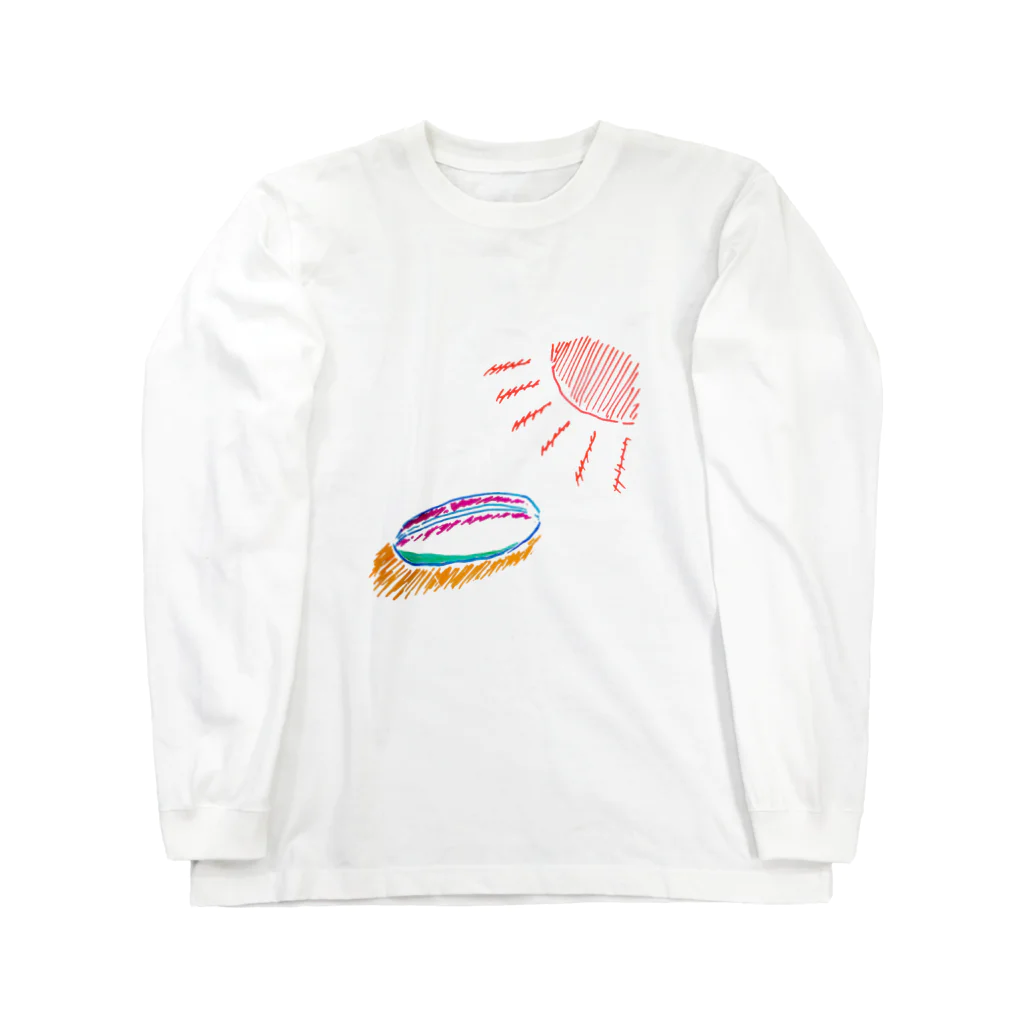 Bakery-Sの日光浴コッペパン ロングスリーブTシャツ