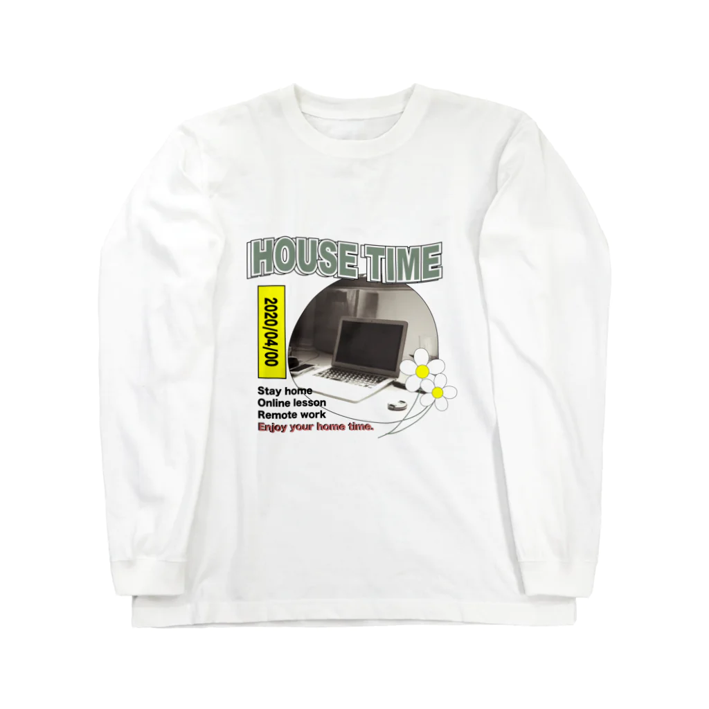 He nor Sheのおうち時間 Long Sleeve T-Shirt