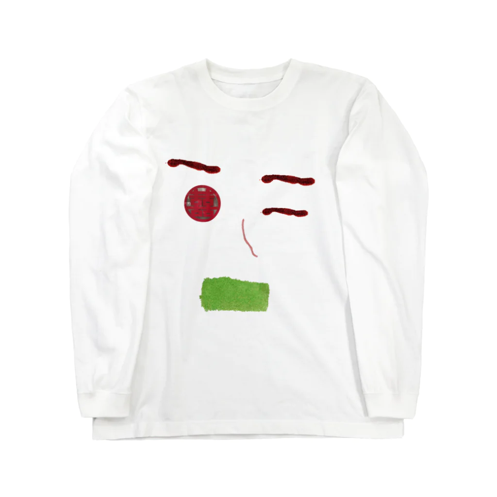 シミュラクラのシミュラクラ Long Sleeve T-Shirt