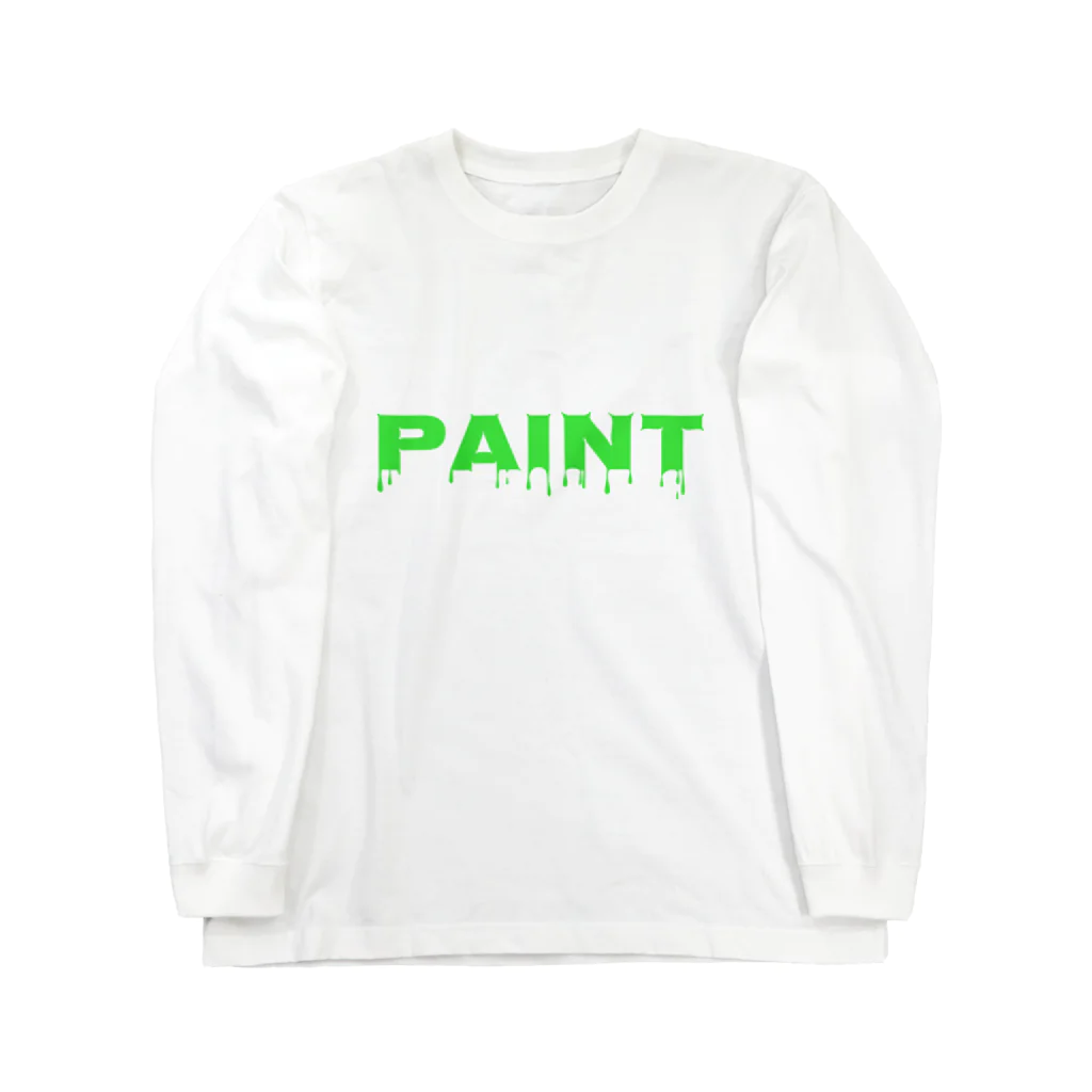 PAINTのペイント ロングスリーブTシャツ