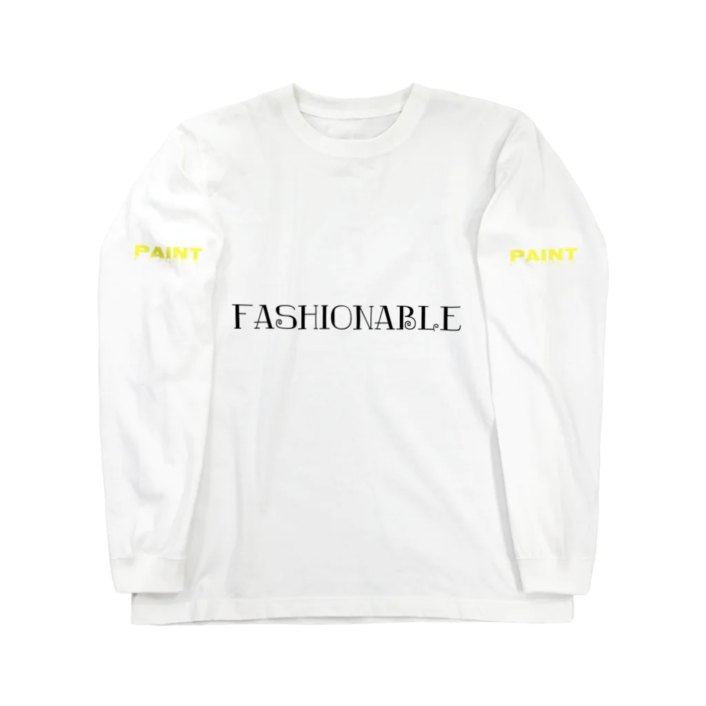 PAINTの英語 Long Sleeve T-Shirt