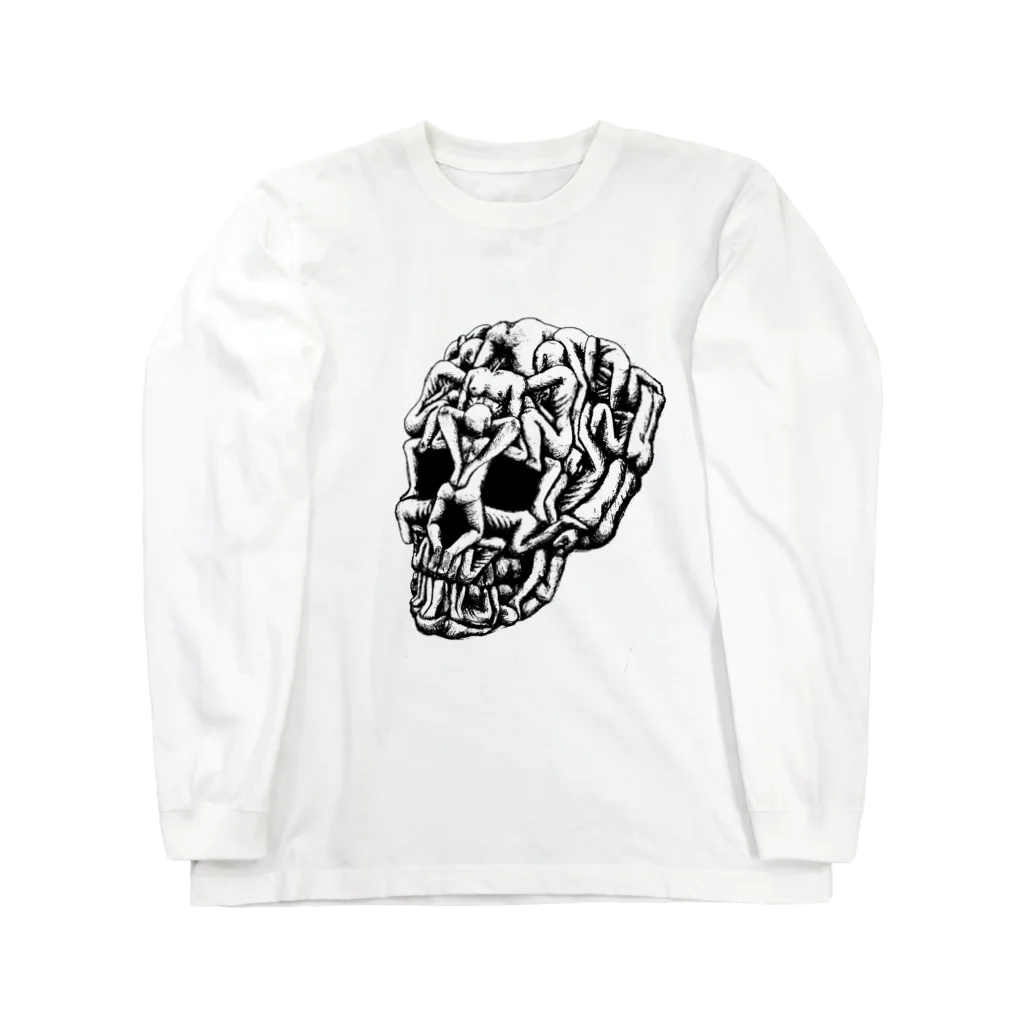 愛と善意の400mlのSex Skull ロングスリーブTシャツ