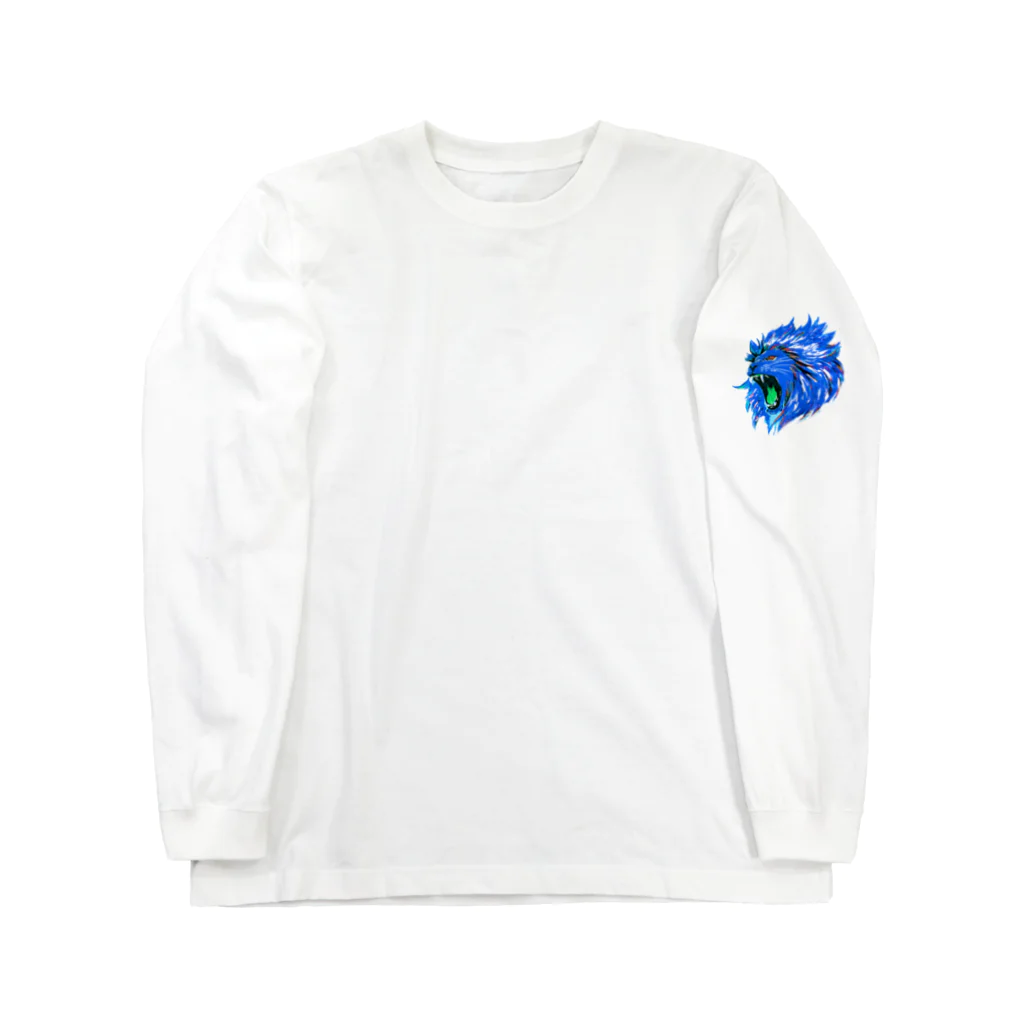 切り絵ariのLION Long Sleeve T-Shirt