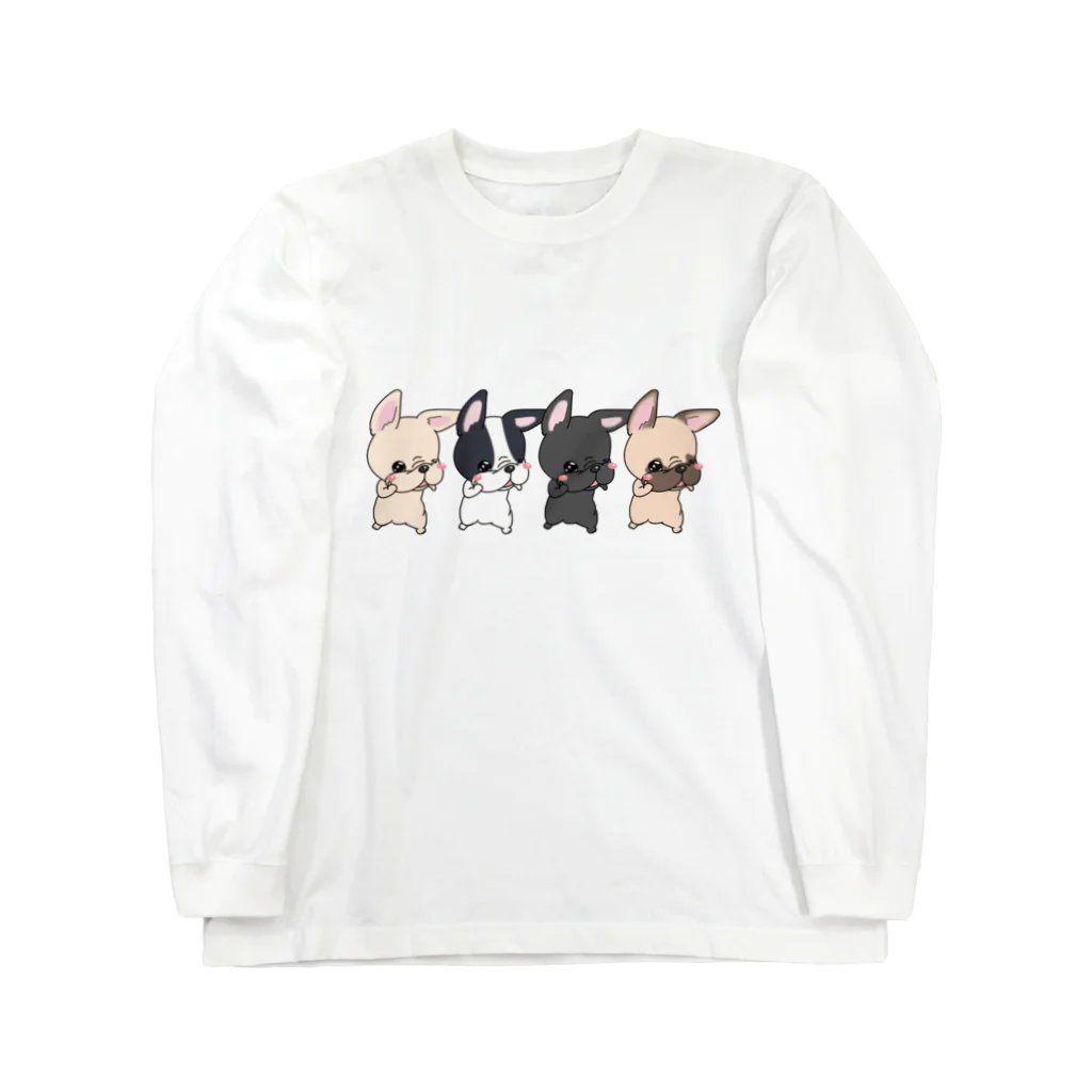 きのこ工房のまるっとフレブル Long Sleeve T-Shirt