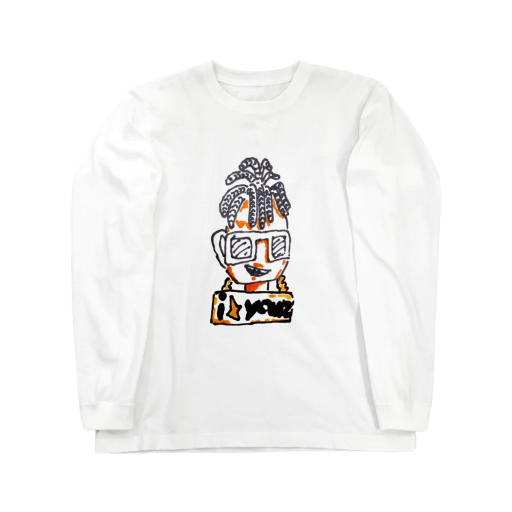 YneeU &i youzのi youz with gold chainz Long Sleeve T-Shirt