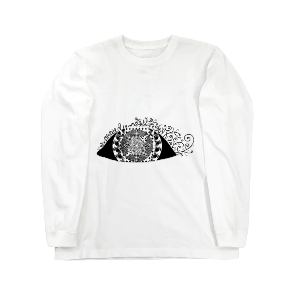 BLACKMaMbaの片目 Long Sleeve T-Shirt