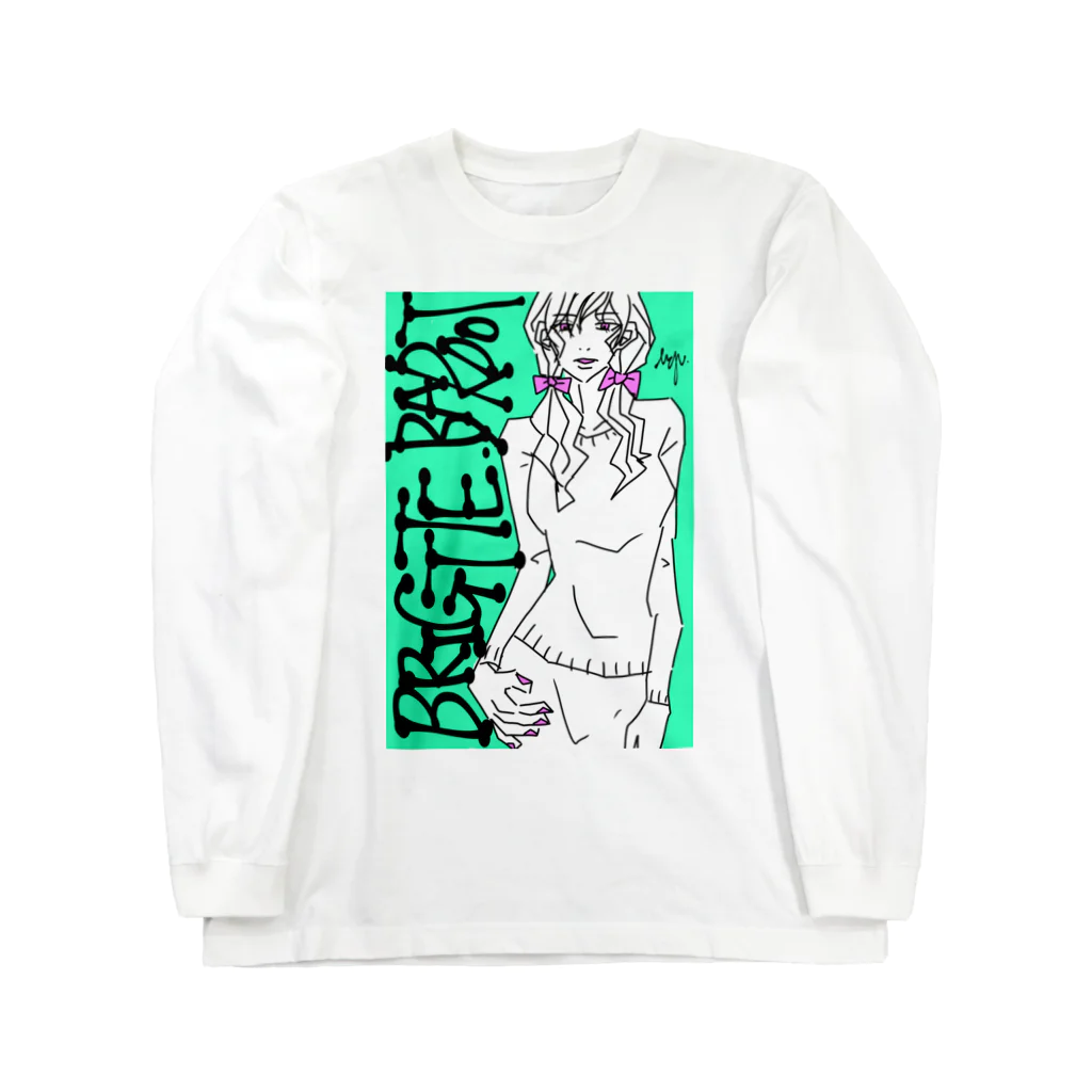 ナヒレ決議公式ショップ＿＿皐月彩のブリジット Long Sleeve T-Shirt