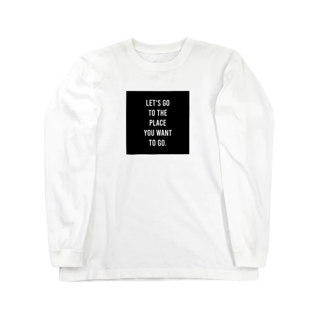 KEYのスクエアロゴシリーズ Long Sleeve T-Shirt