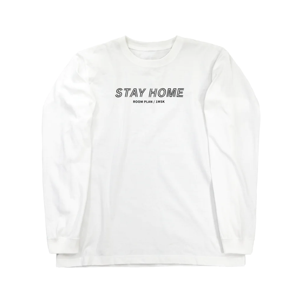 HUKUBE SHOPのSTAY HOME ロングスリーブTシャツ