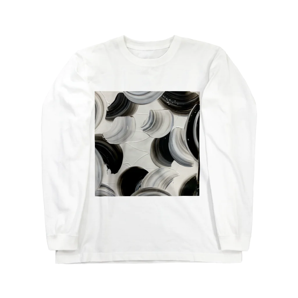 Yoshiki house 岡村芳樹の黒縄 Long Sleeve T-Shirt