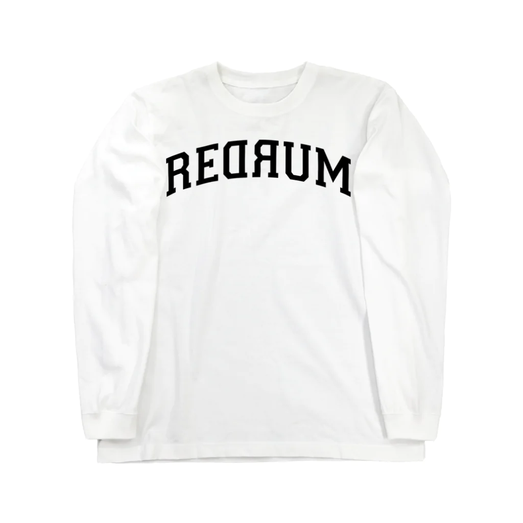 shoppのREDRUM 黒文字 ロングスリーブTシャツ