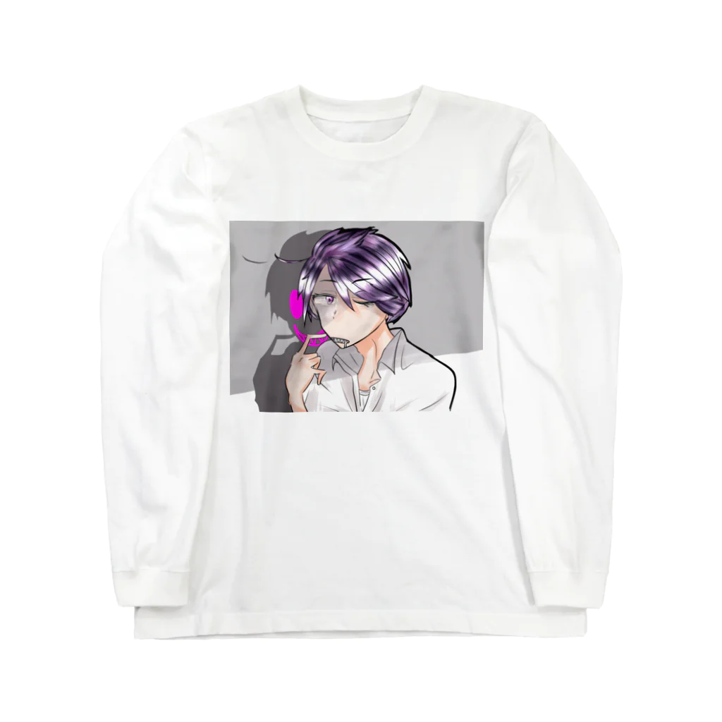 sakuranbo_chanの裏表悪魔くん Long Sleeve T-Shirt