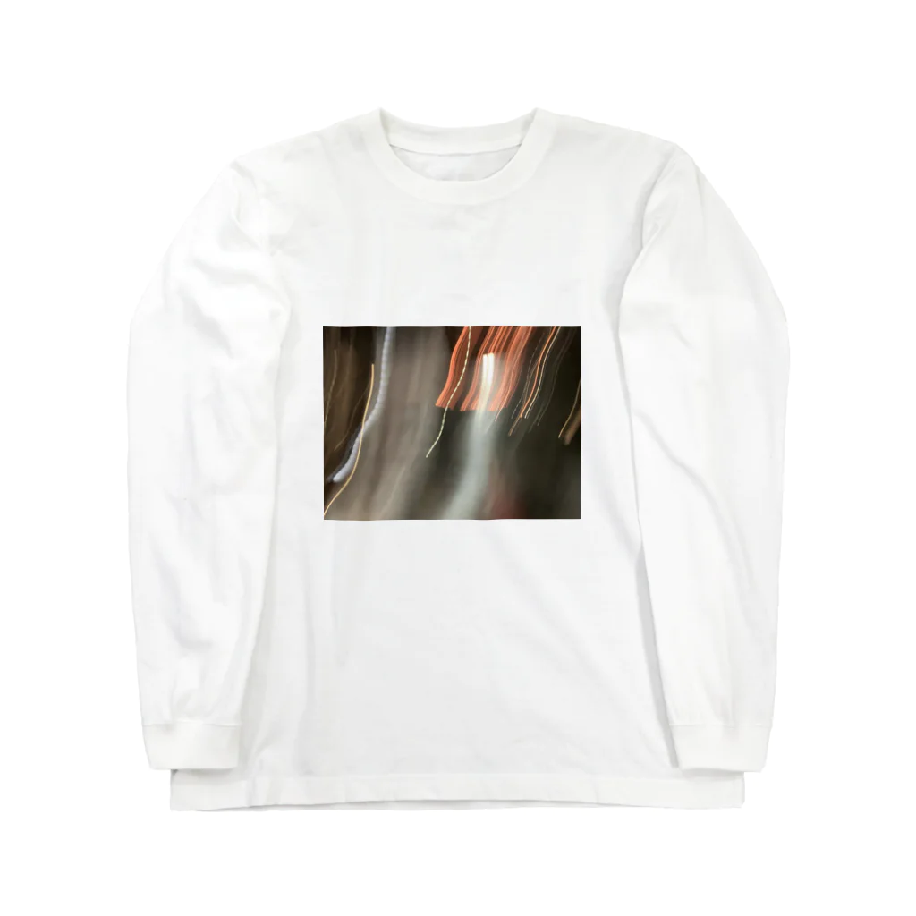 Gemmagniの火の露光 Long Sleeve T-Shirt