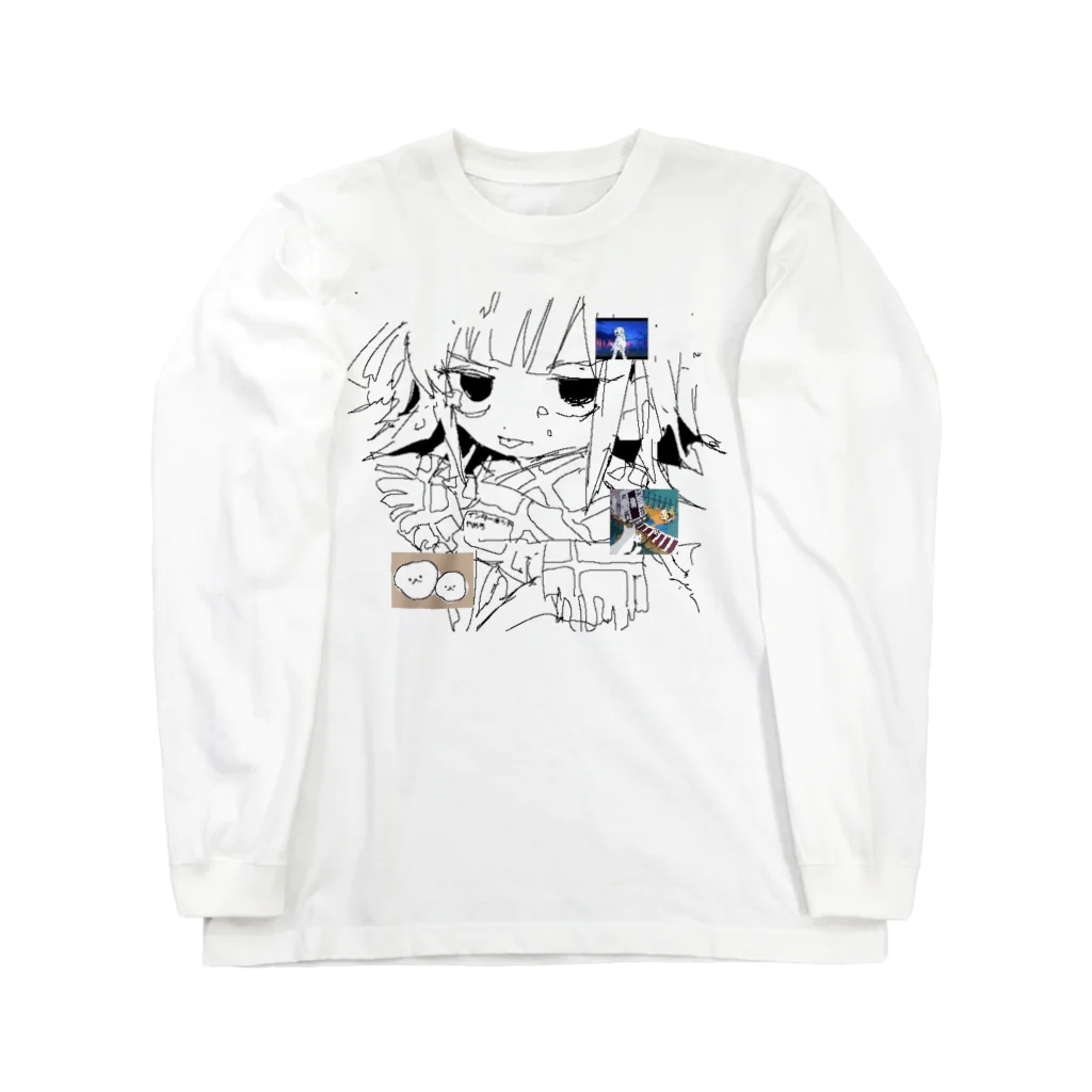 目瀞ちょすの見、！ Long Sleeve T-Shirt