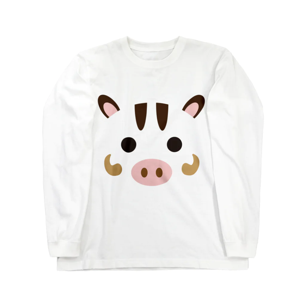 フォーヴァの干支アップ-亥-animal up-アニマルアップ- Long Sleeve T-Shirt