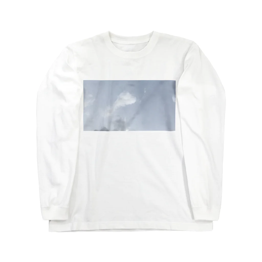 trickNFTartのblue sky Long Sleeve T-Shirt