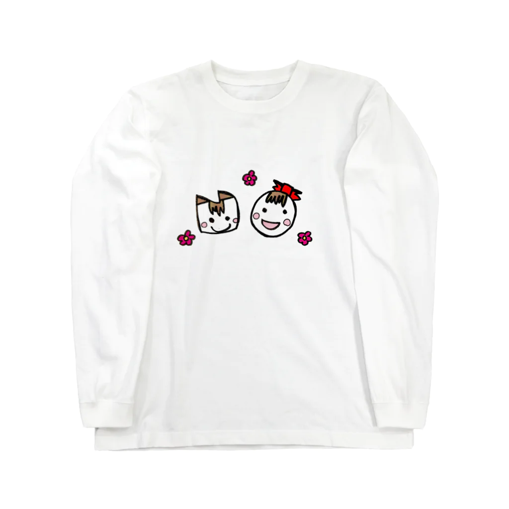 honobono-kazokuのたま子とねこ Long Sleeve T-Shirt