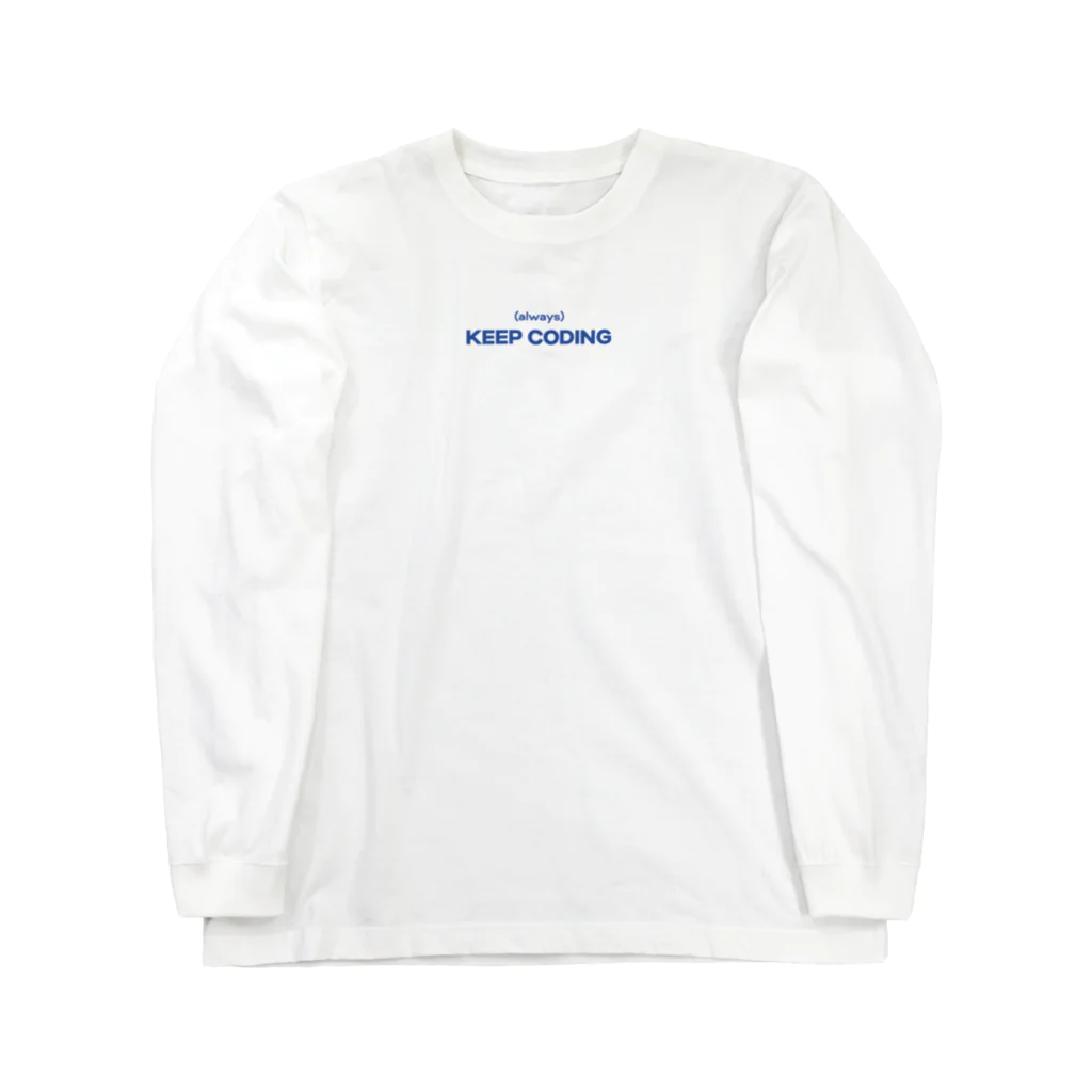 Yet Another Computer Clubの(always)KEEP CODING ロングスリーブTシャツ