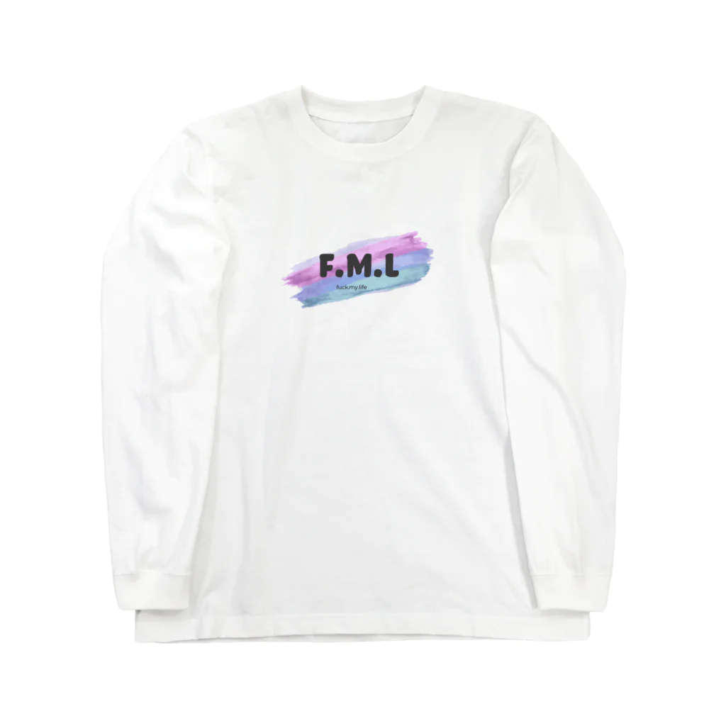 空飛ぶスパゲティ•モンスター教の人生最悪ロングスリーブT Long Sleeve T-Shirt