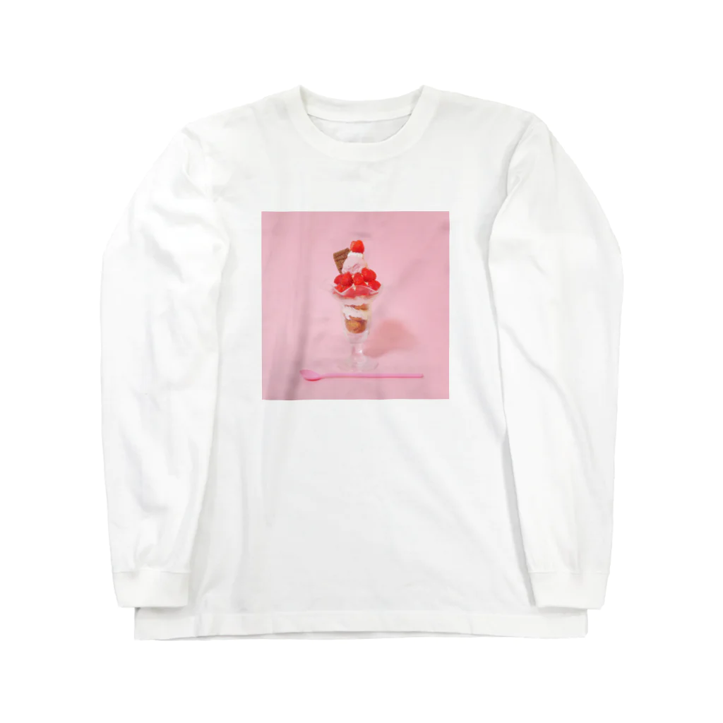 yumipsonsのいちごパフェなアイテム Long Sleeve T-Shirt