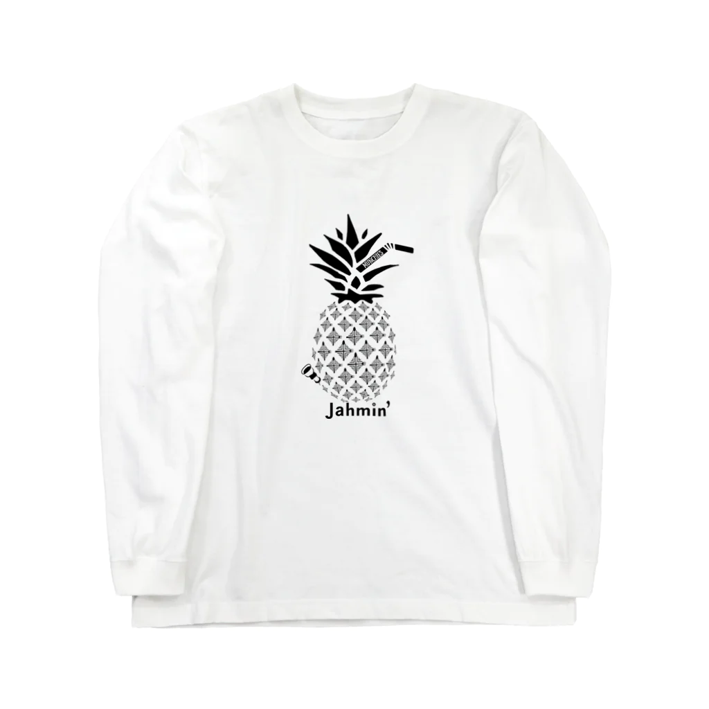 南風酒場Jahmin’のJahmin’ Pine Bong ロングスリーブTシャツ