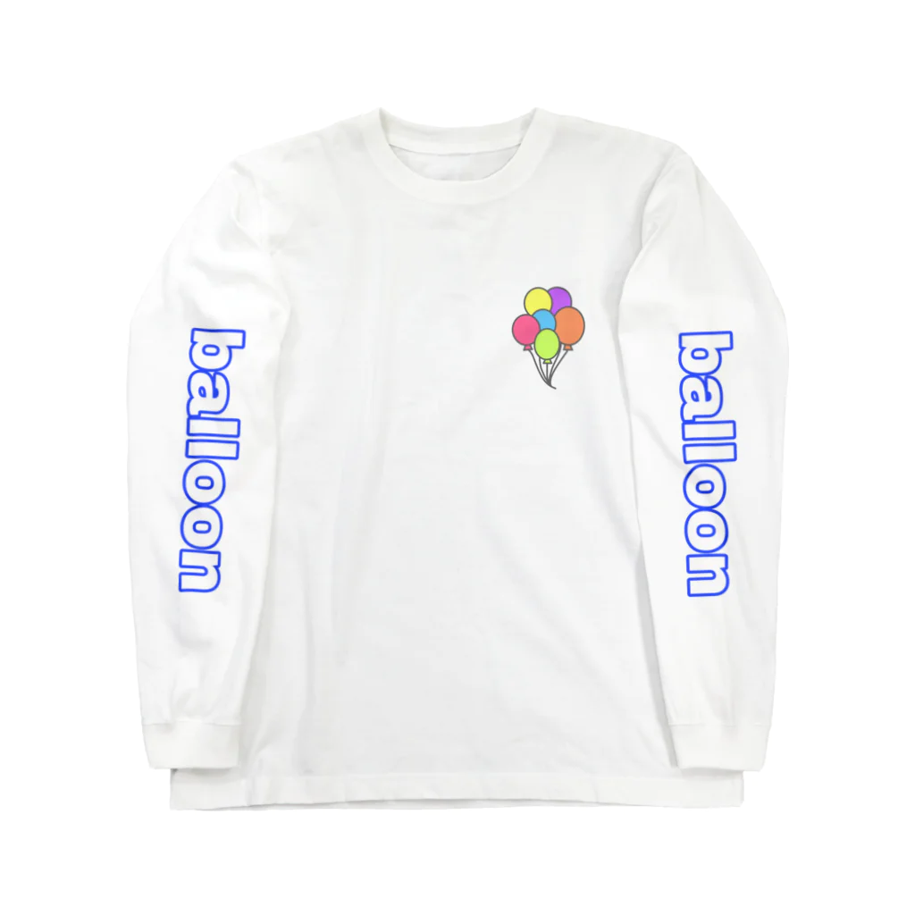 tanakadesuのballoon ロングスリーブTシャツ