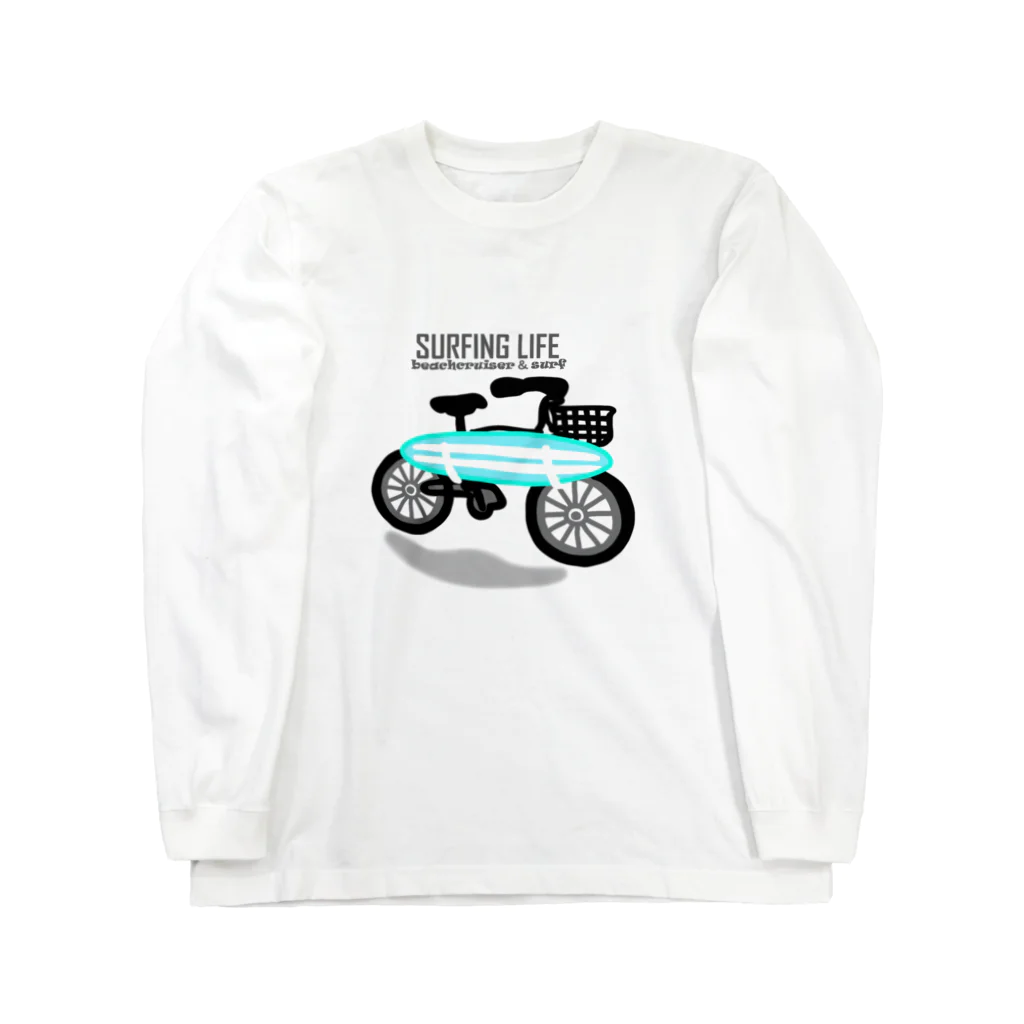 DESIGN SHOPのSURFING LIFE ロングスリーブTシャツ