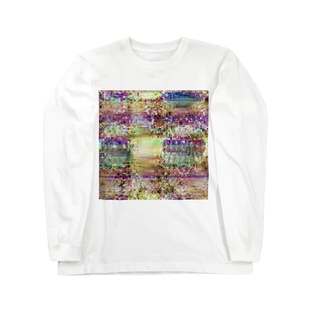 egg Artworks & the cocaine's pixの『五月病ノ虹』 ロングスリーブTシャツ