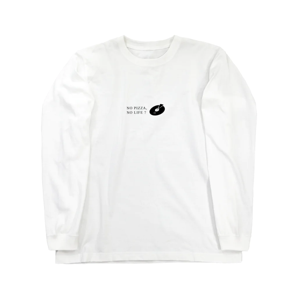 pizzatabetaiのno pizza no life Long Sleeve T-Shirt