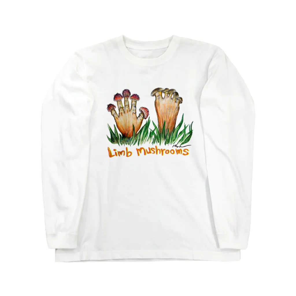 守時はるひのLimb mushrooms Long Sleeve T-Shirt