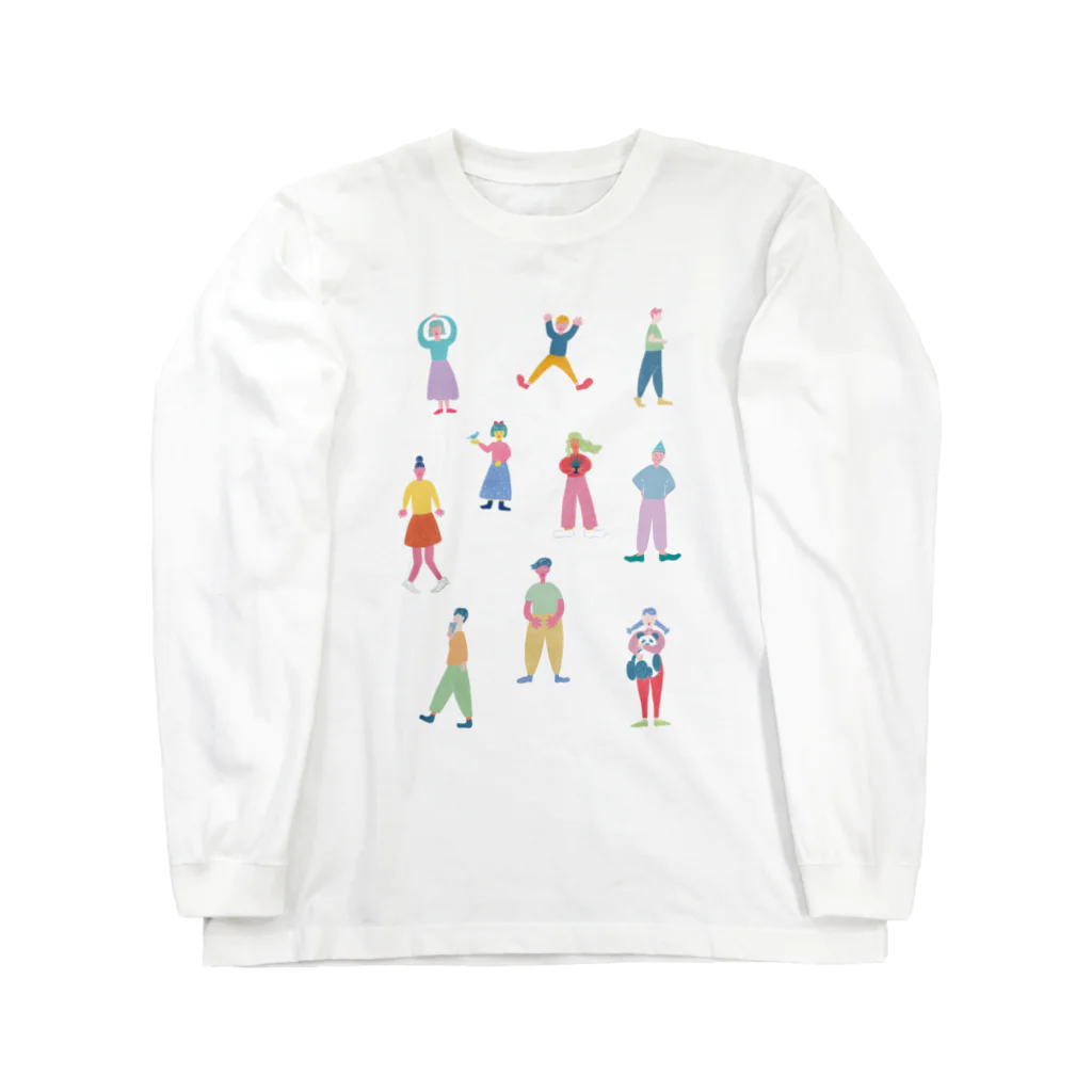 Maki Emuraのsocial distance Long Sleeve T-Shirt